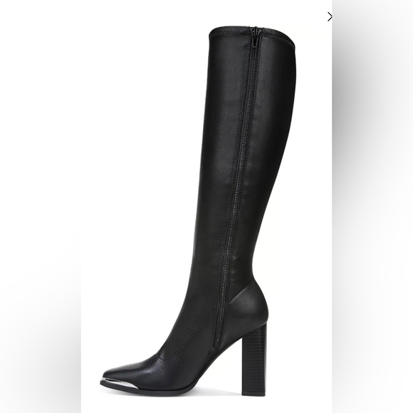 NWT Bar III Square Toe Knee-High Boots - Picture 3 of 3